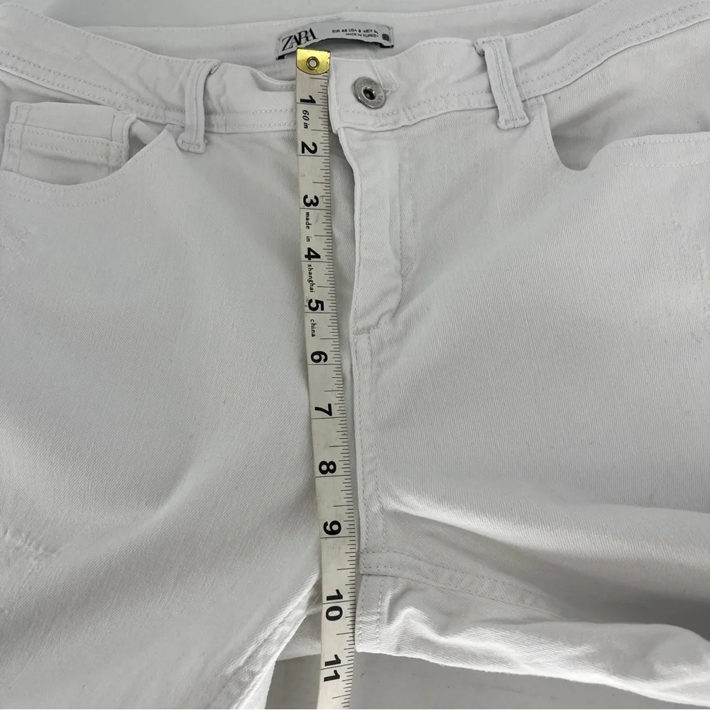 ZARA White Skinny Jeans - Picture 10 of 11